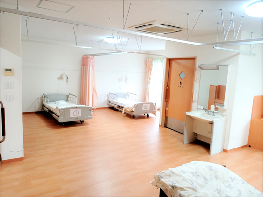 自然光が心地よい居室