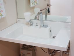 清潔感のある洗面台