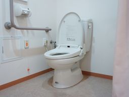 清潔なトイレ設備