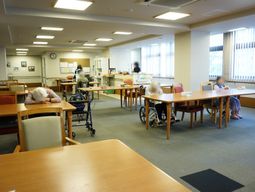 ゆったりした共有スペース