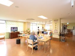 明るい共有スペース