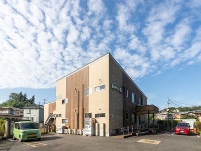ゆとりのある広々とした外観