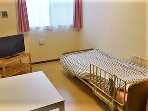 シンプルな個室の居室