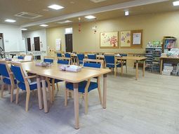 広々とした共有スペース