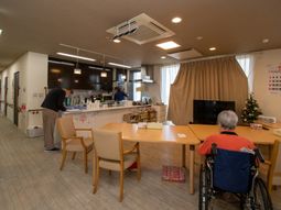 明るい共有リビング