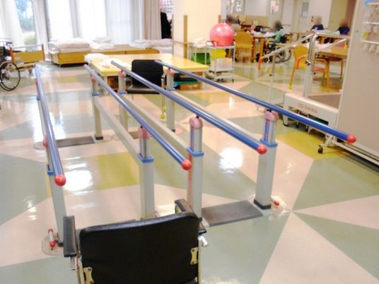 訓練用の設備がある部屋