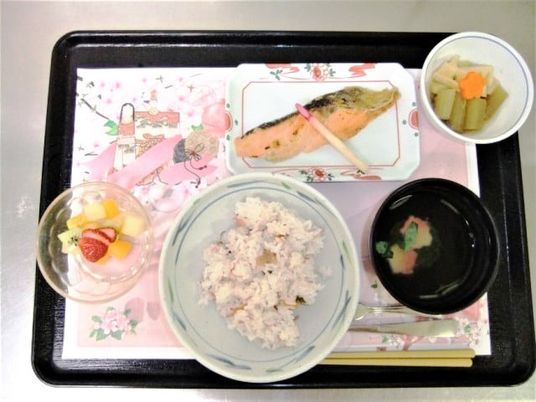 和食の盛り付け