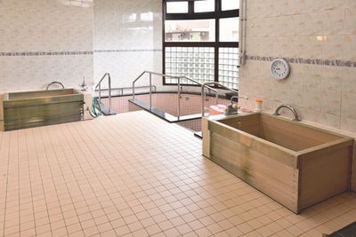 ゆとりの浴室スペース