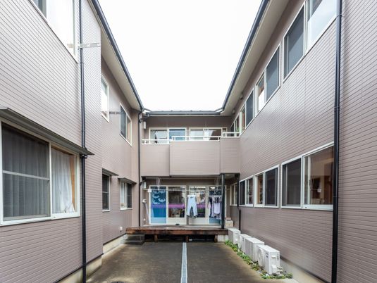 建物の中庭