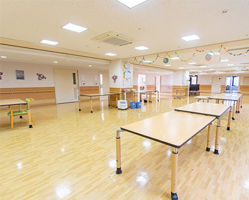 広々としたレクリエーションルーム
