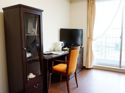 居心地の良い居室の一角