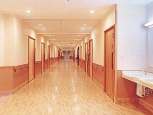 明るい廊下  
