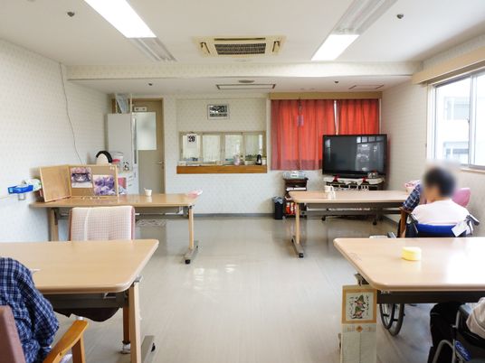 共有エリアとテレビ