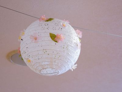 和風の照明装飾