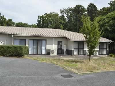 自然豊かな外観