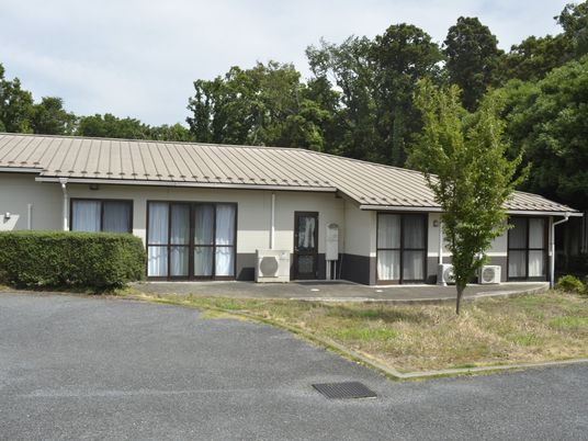 自然豊かな外観