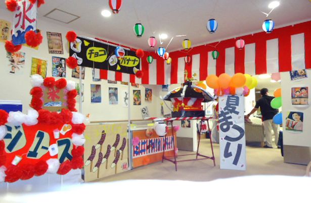 夏祭りの風景