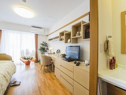 快適な居室の一角