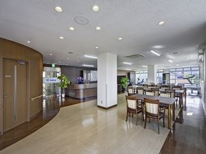 明るい食堂  
