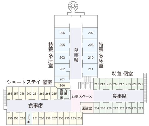 バリアフリーの間取り図