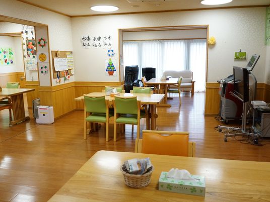 共有スペースの日常風景