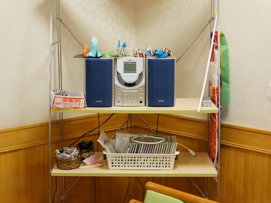 レクリエーション用品の棚