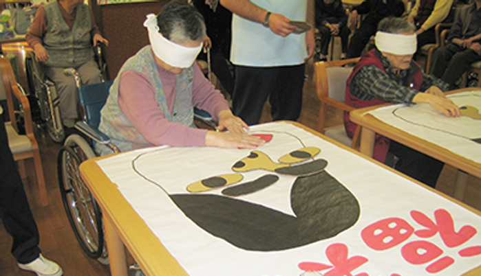 参加者たちのアクティビティ中の様子