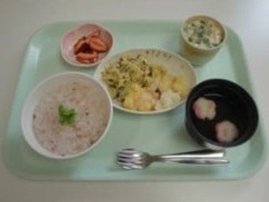 栄養豊富な食事の例
