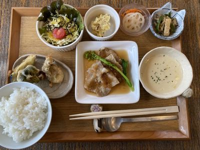 バランスの取れた料理