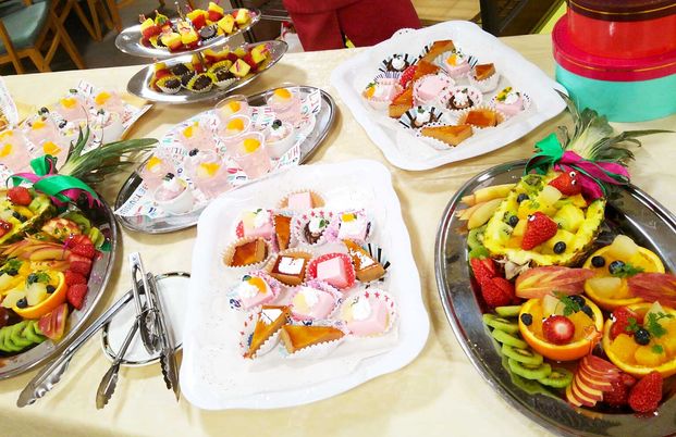 色とりどりの料理
