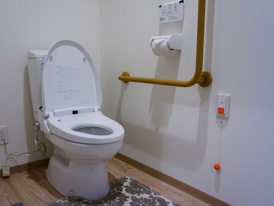 手すり付きトイレ