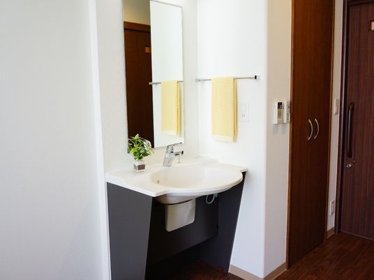 洗面台のある居室