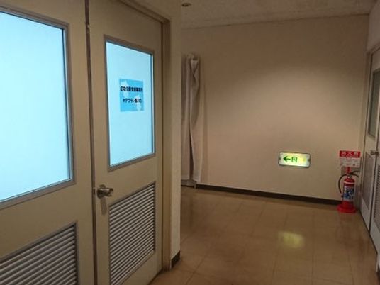 廊下の出入口  