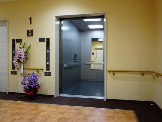 エレベーターホールの様子