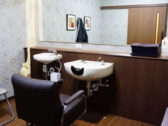 理美容室の様子