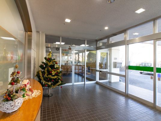 クリスマスのエントランス