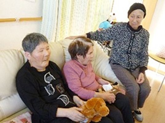 利用者が寛ぐ居室