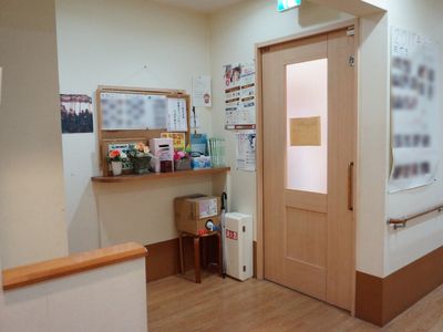 明るいエントランス
