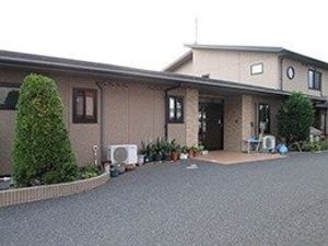 植栽が豊かな外観