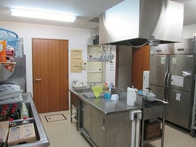 調理設備の充実した場所