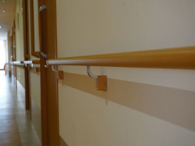 廊下の手すり
