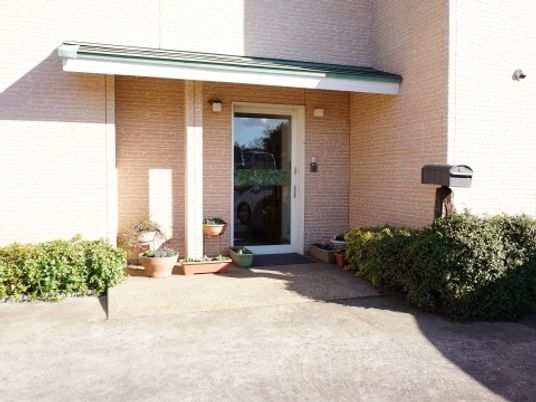 明るく清潔なエントランス