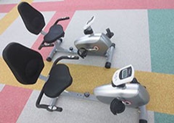 フィットネス器具がある部屋