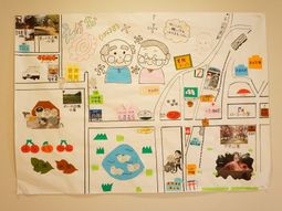 手作り感ある掲示物