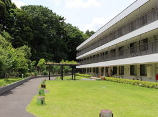 緑豊かな庭