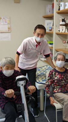 和やかな雰囲気の居室