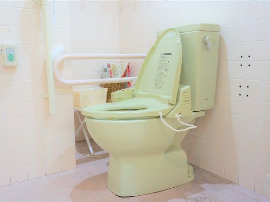 快適な設備のトイレ
