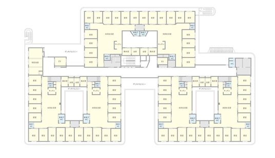 施設の間取り図