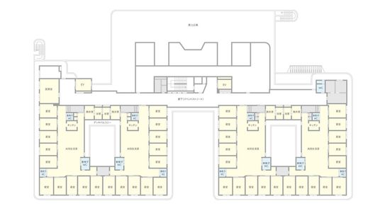 施設の間取り図