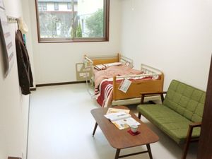 居室の明るい一角
